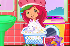 Стираем Наряды - Strawberry Shortcake Washing Clothes